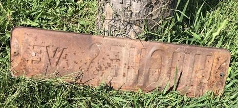 Hughes Ave Street Sign, 6x24 Vintage Green Road Sign, Metal Road Sign, B
