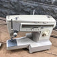 1970s Singer Stylist 533 Zig Zag Sewing Machine, Vintage w Electric Foot Pedal