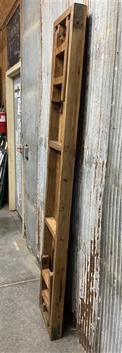 Rustic Folding Bench (84x14.5) Vintage Reclaimed Wood Bench, Farmhouse Seat A116
