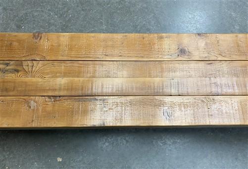 Rustic Folding Bench (84x14.5) Vintage Reclaimed Wood Bench, Farmhouse Seat A116
