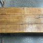 Rustic Folding Bench (84x14.5) Vintage Reclaimed Wood Bench, Farmhouse Seat A116