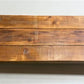 Rustic Folding Bench (96x14.5) Vintage Reclaimed Wood Bench, Farmhouse Seat A121