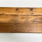 Rustic Folding Bench (72x14) Vintage Reclaimed Wood Bench, Farmhouse Seat A113
