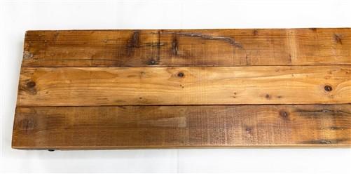 Rustic Folding Bench (72x14) Vintage Reclaimed Wood Bench, Farmhouse Seat A114