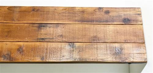 Rustic Folding Bench (72x14) Vintage Reclaimed Wood Bench, Farmhouse Seat A115