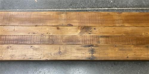 Rustic Folding Bench (84x14.5) Vintage Reclaimed Wood Bench, Farmhouse Seat A119