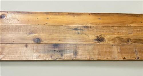 Rustic Folding Bench (84x14.5) Vintage Reclaimed Wood Bench, Farmhouse Seat A120