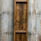Rustic Folding Bench (96x14.5) Vintage Reclaimed Wood Bench, Farmhouse Seat A125