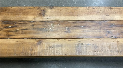 Rustic Folding Bench (96x14.5) Vintage Reclaimed Wood Bench, Farmhouse Seat A125