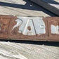 Gillease St Street Sign, 6x24 Vintage Green Road Sign, Metal Road Sign, F