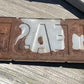 Gillease St Street Sign, 6x24 Vintage Green Road Sign, Metal Road Sign, F