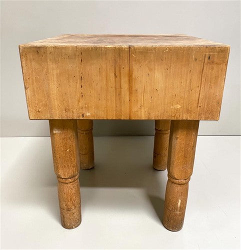 Vintage Butcher Block Table Countertop, Butcher Block Island, Kitchen Table, G