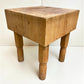 Vintage Butcher Block Table Countertop, Butcher Block Island, Kitchen Table, G