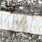 N Main St Street Sign, 6x24 Vintage White Green Road Sign, Metal Road Sign, A