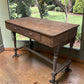 Primitive Slant Front Writing Desk, Antique Industrial Farmhouse Work Center, A