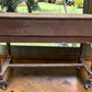 Primitive Slant Front Writing Desk, Antique Industrial Farmhouse Work Center, A