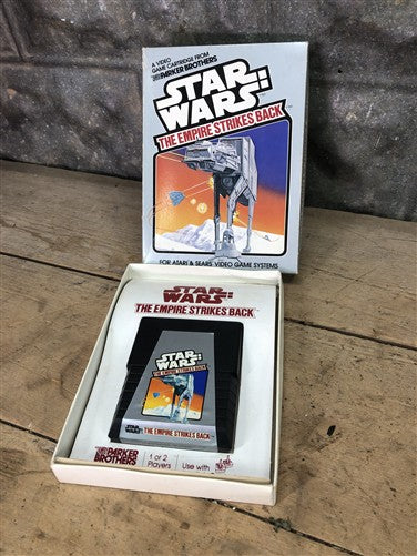 Atari Star Wars The Empire Strikes Back Video Game Cartridge in Original Box