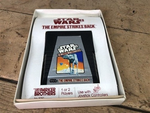 Atari Star Wars The Empire Strikes Back Video Game Cartridge in Original Box