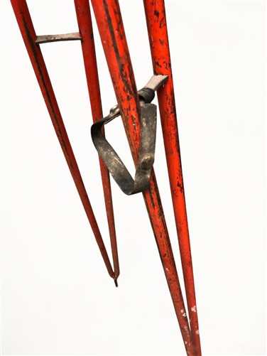 David White Metal Tripod, Vintage D White Meridian Model 8090 Transit Mount