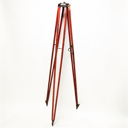 David White Metal Tripod, Vintage D White Meridian Model 8090 Transit Mount