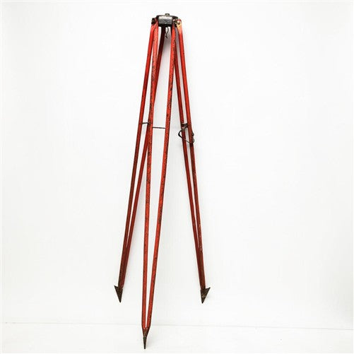 David White Metal Tripod, Vintage D White Meridian Model 8090 Transit Mount