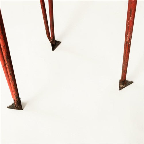 David White Metal Tripod, Vintage D White Meridian Model 8090 Transit Mount