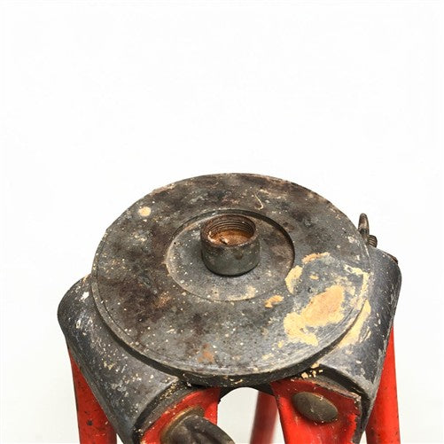 David White Metal Tripod, Vintage D White Meridian Model 8090 Transit Mount