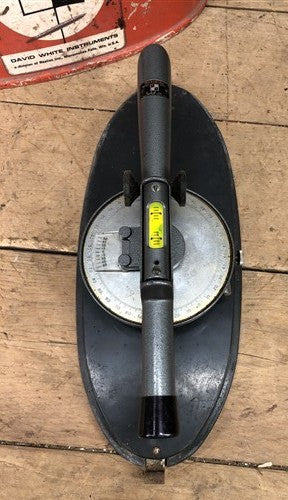 David White Transit Level Surveying Instrument Meridian Model 8090 w/Metal Case