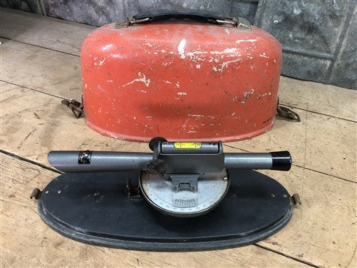 David White Transit Level Surveying Instrument Meridian Model 8090 w/Metal Case