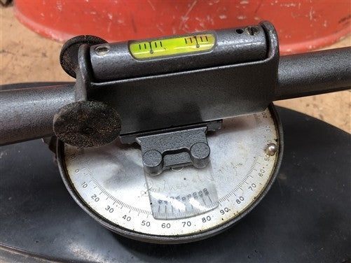 David White Transit Level Surveying Instrument Meridian Model 8090 w/Metal Case