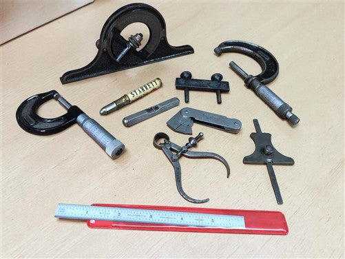 Starrett Caliper Micrometer Protractor Head Ruler More Precision Machinist Tools