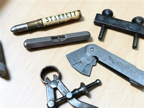Starrett Caliper Micrometer Protractor Head Ruler More Precision Machinist Tools