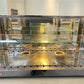 Tita Model EVCD 10B Countertop Food Warmer Display Case Heated Curved Glass 127V
