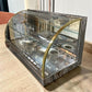 Tita Model EVCD 10B Countertop Food Warmer Display Case Heated Curved Glass 127V