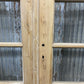 Antique French Double Doors (44.5x100.5) 6 Pane Glass, European Reclaimed G198