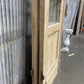 Antique French Double Doors (44.5x100.5) 6 Pane Glass, European Reclaimed G198