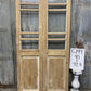 Antique French Double Doors (40x82.75) 5 Pane Glass, European Reclaimed G199