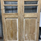 Antique French Double Doors (40x82.75) 5 Pane Glass, European Reclaimed G199