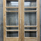 Antique French Double Doors (40x82.75) 5 Pane Glass, European Reclaimed G199