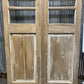 Antique French Double Doors (40x82.75) 5 Pane Glass, European Reclaimed G199