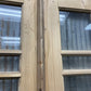 Antique French Double Doors (33x95) 3 Pane Glass, European Reclaimed G200
