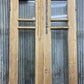 Antique French Double Doors (33x95) 3 Pane Glass, European Reclaimed G200