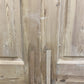 Antique French Double Doors (33x95) 3 Pane Glass, European Reclaimed G200