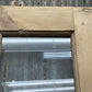 Antique French Double Doors (33x95) 3 Pane Glass, European Reclaimed G200