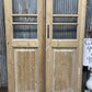 Antique French Double Doors (44.5x98) 5 Pane Glass, European Reclaimed G201