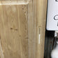 Antique French Double Doors (44.5x98) 5 Pane Glass, European Reclaimed G201