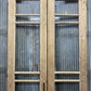 Antique French Double Doors (44.5x98) 5 Pane Glass, European Reclaimed G201