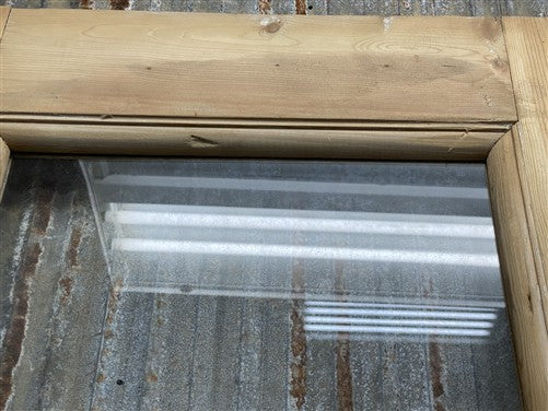 Antique French Double Doors (44.5x98) 5 Pane Glass, European Reclaimed G201