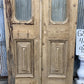 Antique French Double Doors (40x95) 2 Pane Glass, European Reclaimed G204