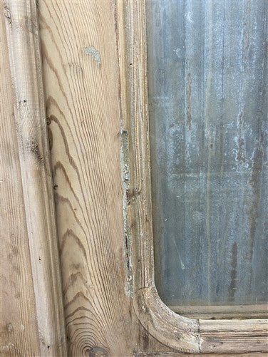 Antique French Double Doors (40x95) 2 Pane Glass, European Reclaimed G204